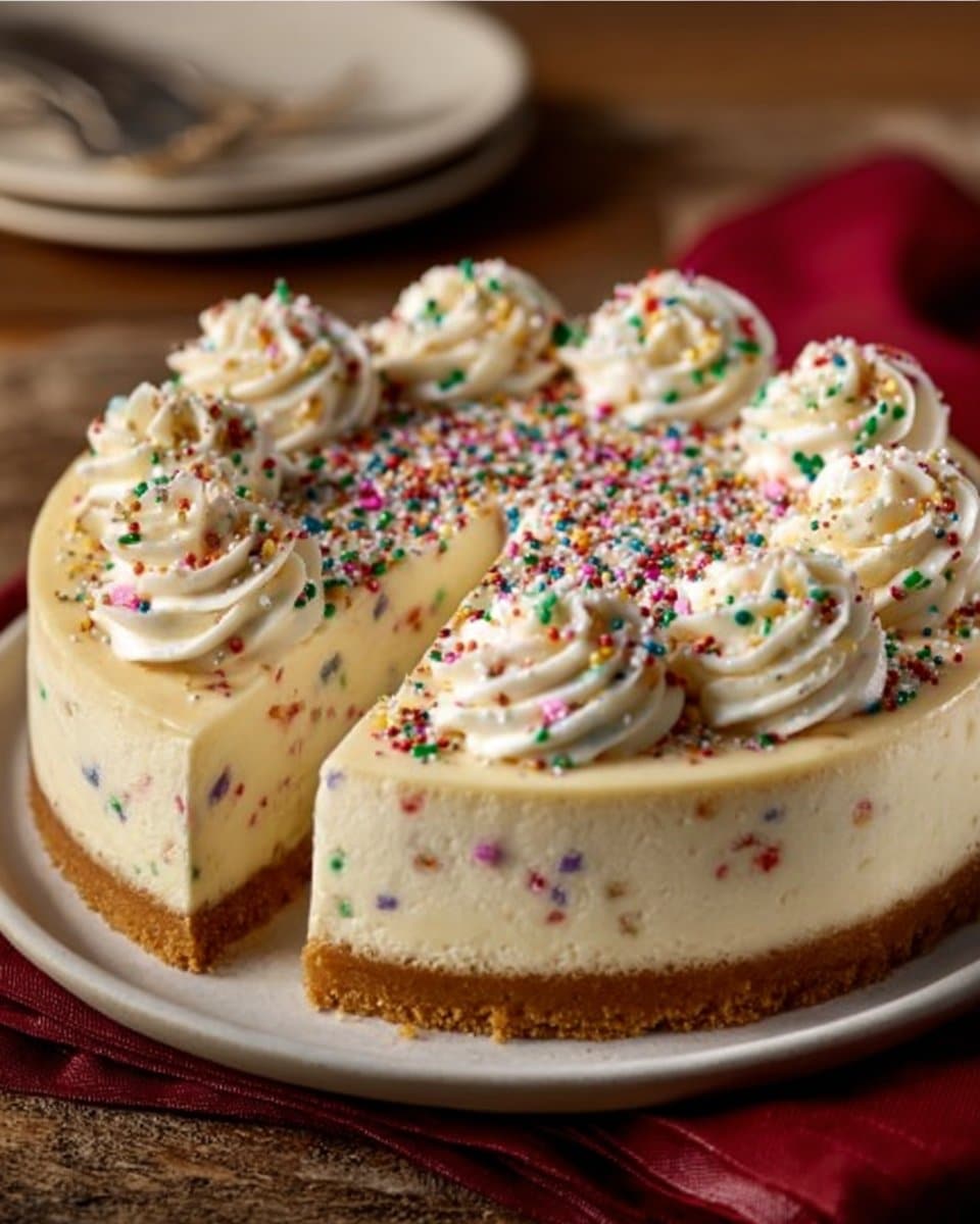 Sugar Cookie Cheesecake