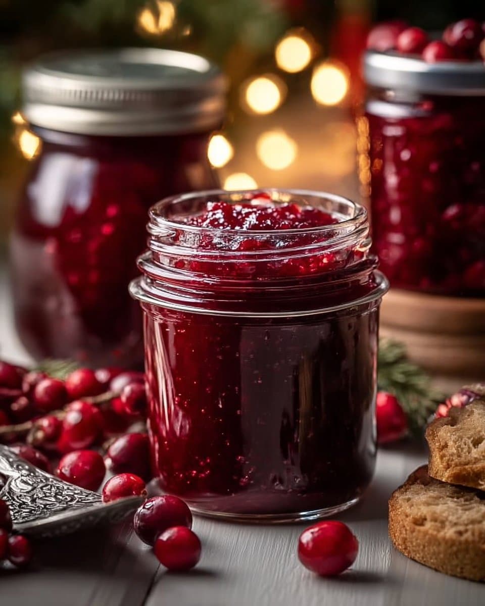 Sweet Christmas Cranberry Jam