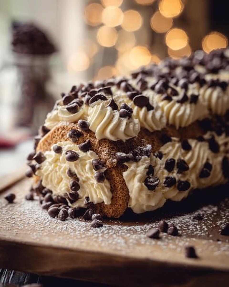 Italian Cannoli Cake