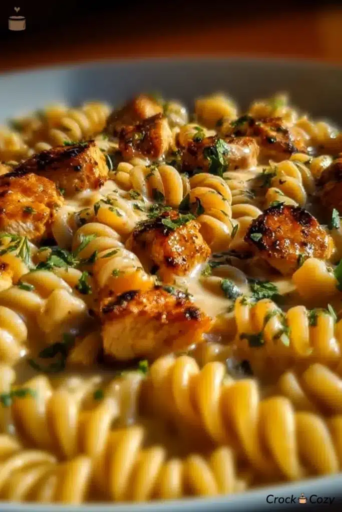 Cajun chicken rotini skillet cozy 2482 image 001