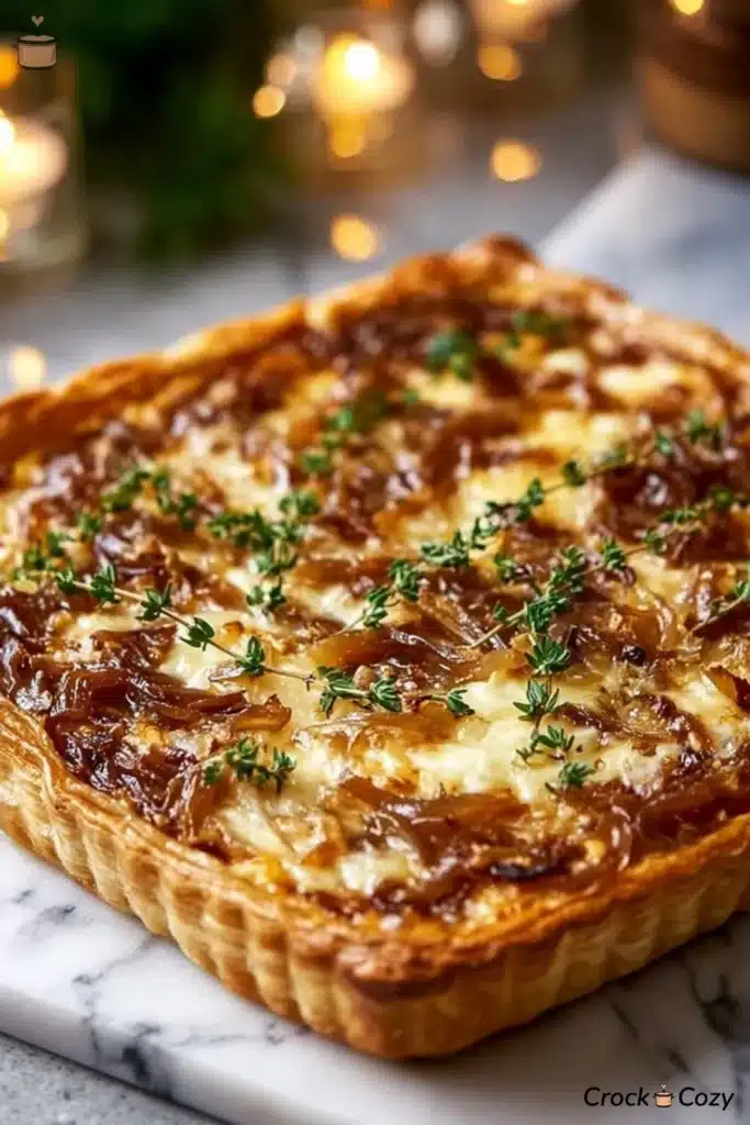 Caramelized onion tart gathering 2639 image 001
