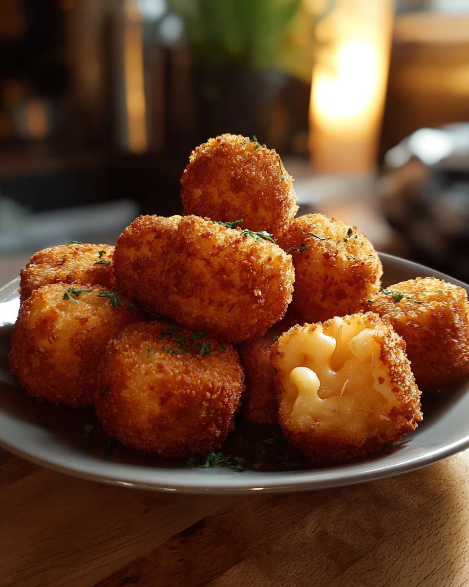 Fried Mac and Cheese Bites
