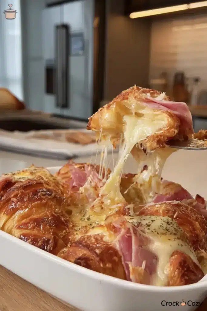 Ham cheese croissant bake perfect 2733 image 001