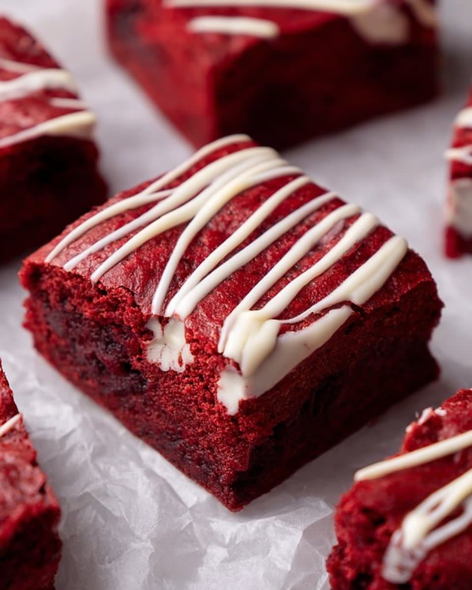 Red Velvet Brownies