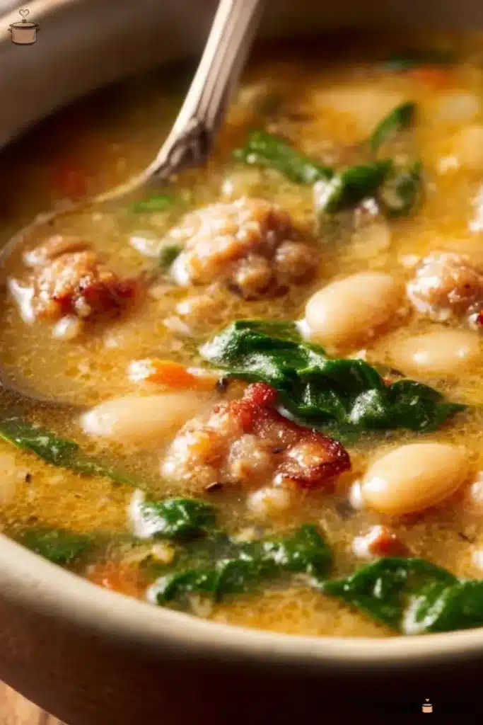 Italian sausage white bean soup cozy 2650 image 001