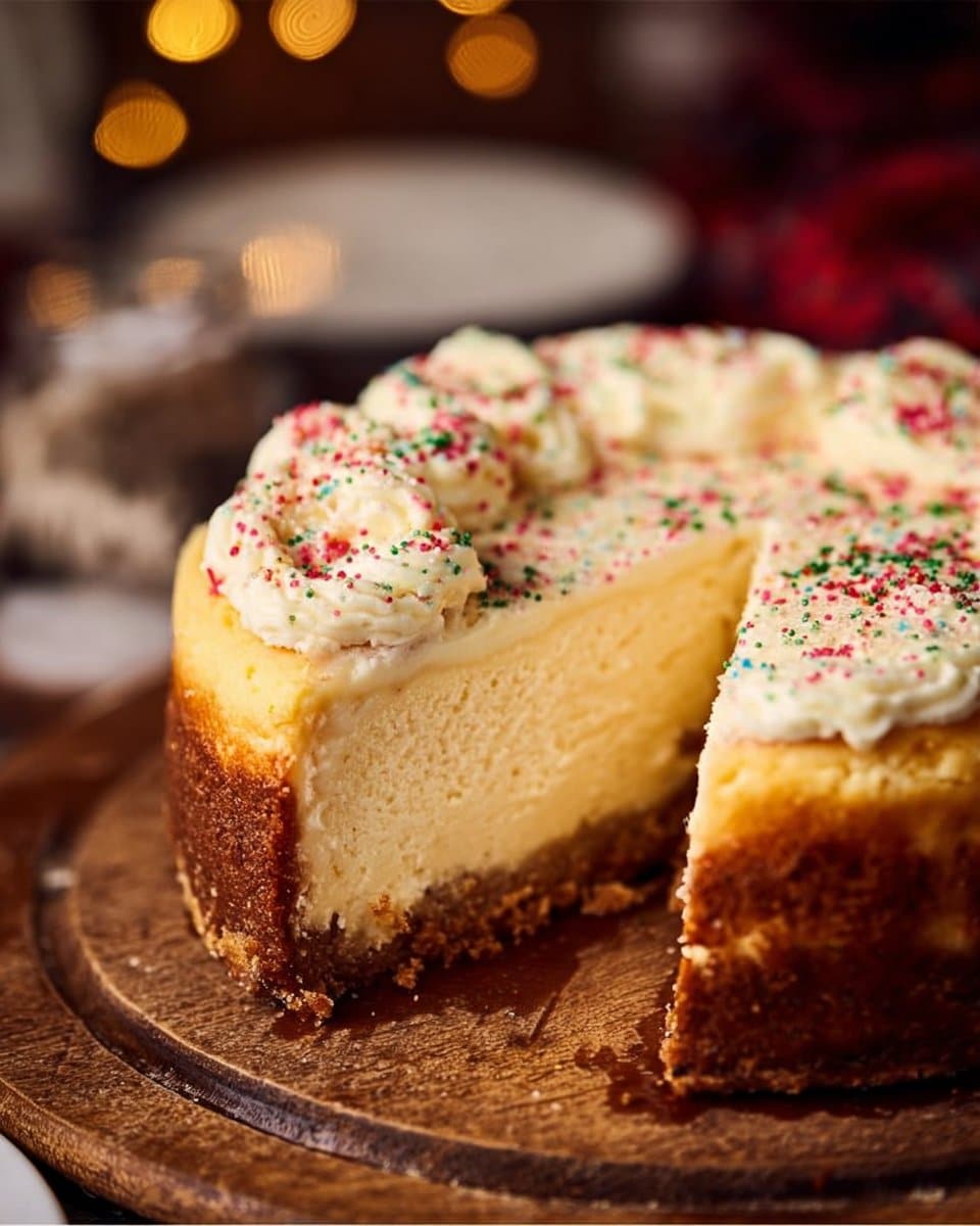 Sugar Cookie Cheesecake