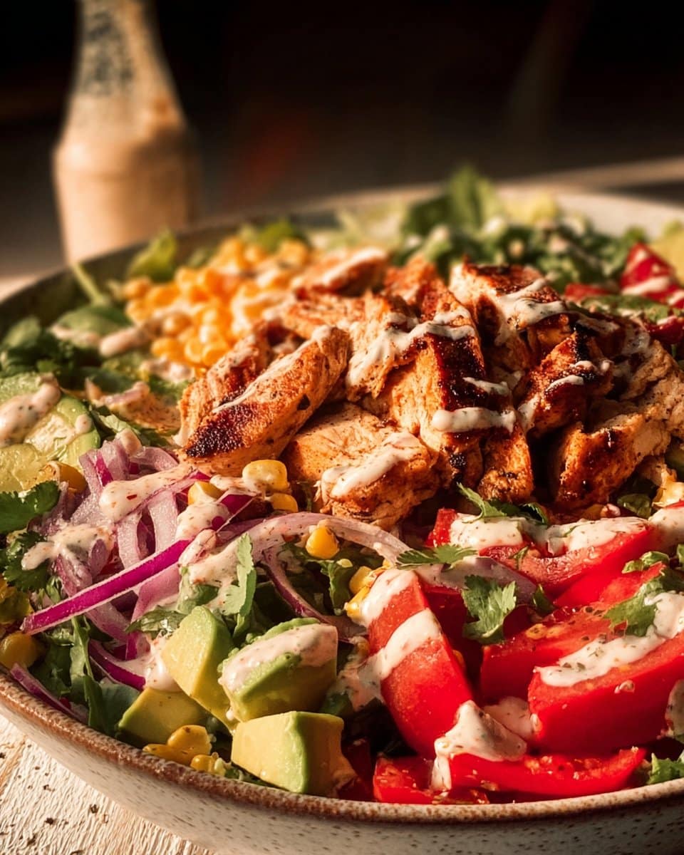 Southwest Avocado Chicken Salad