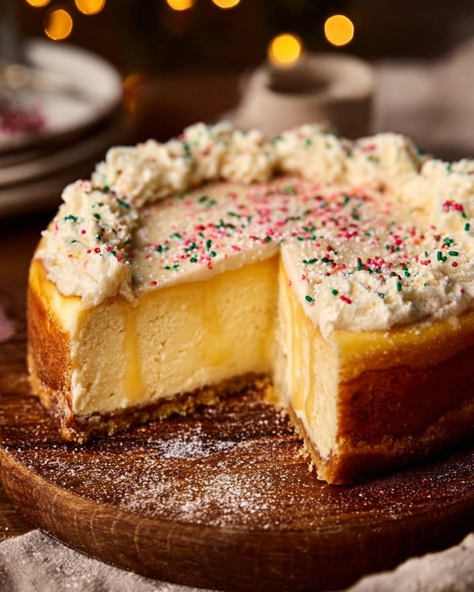 Sugar Cookie Cheesecake