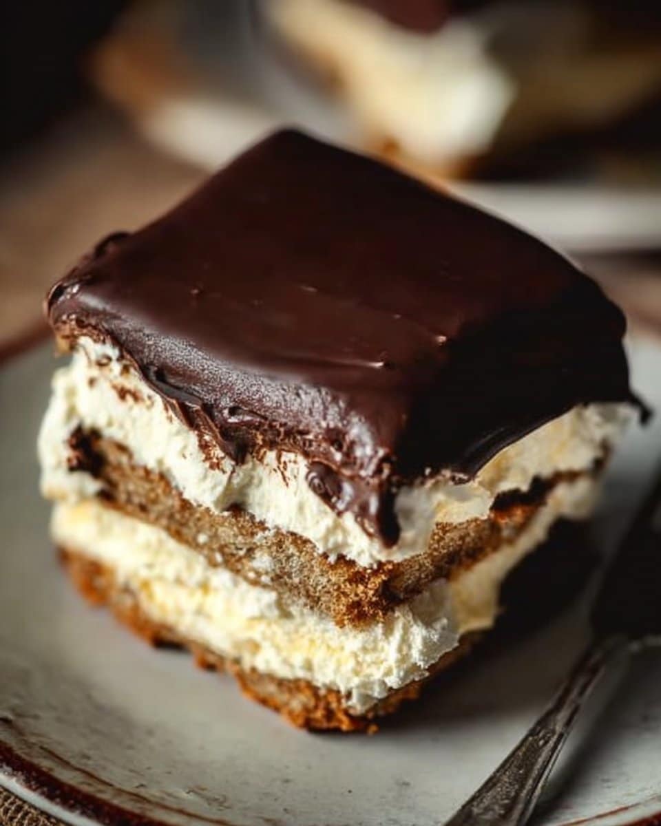 No-Bake Chocolate Eclair Cake Recipe