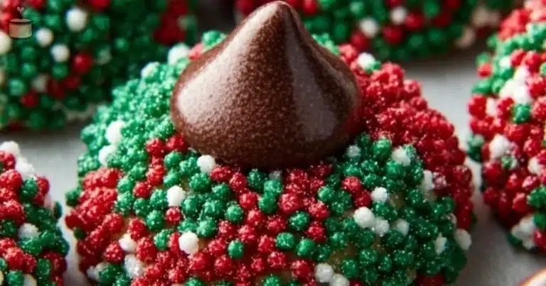 Delicious homemade Chocolate Kiss Cookies topped with chocolate kisses