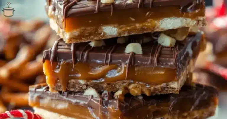 Delicious Christmas Crack made with Saltine crackers and toffee for the holidays.