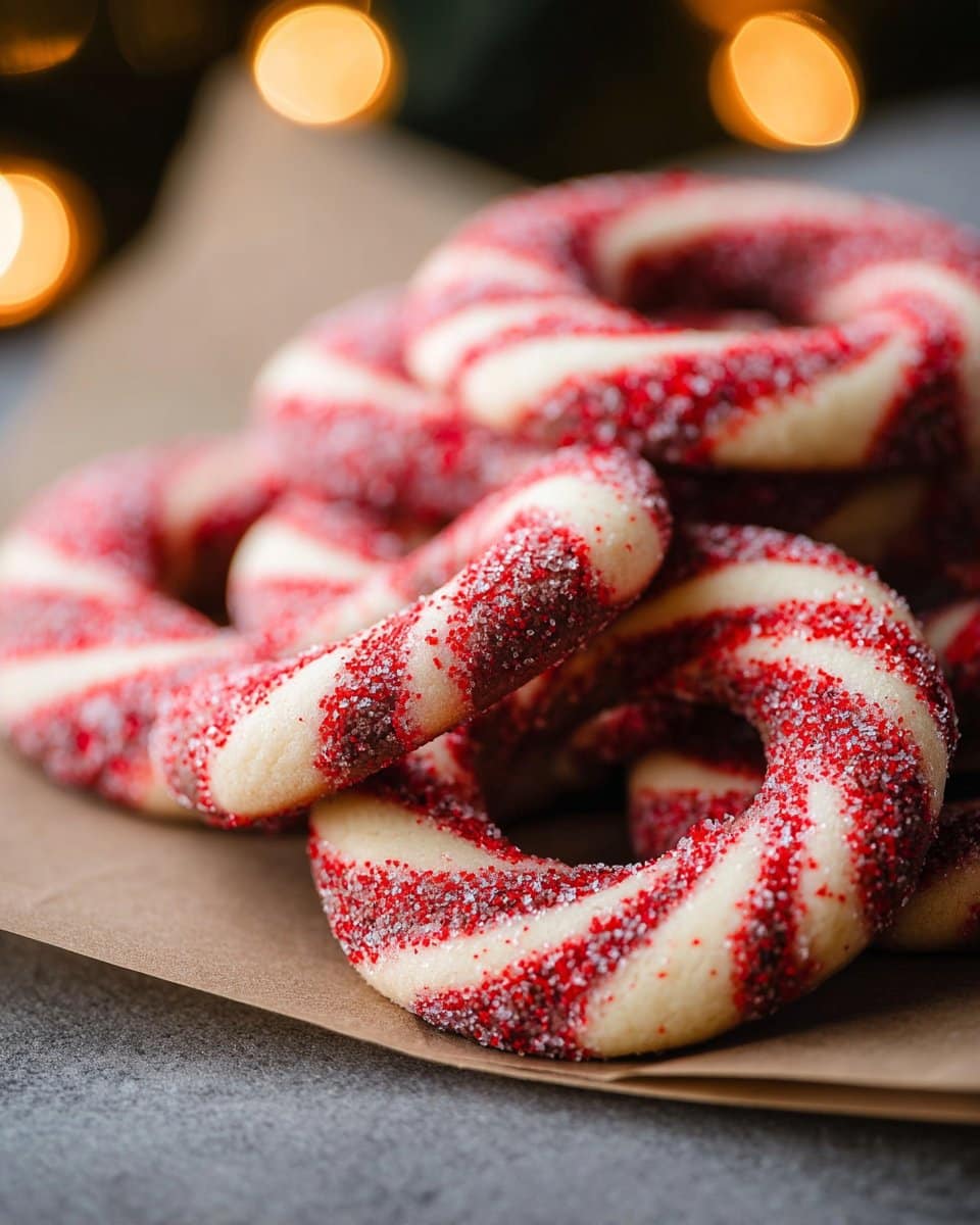 Candy Cane Cookies