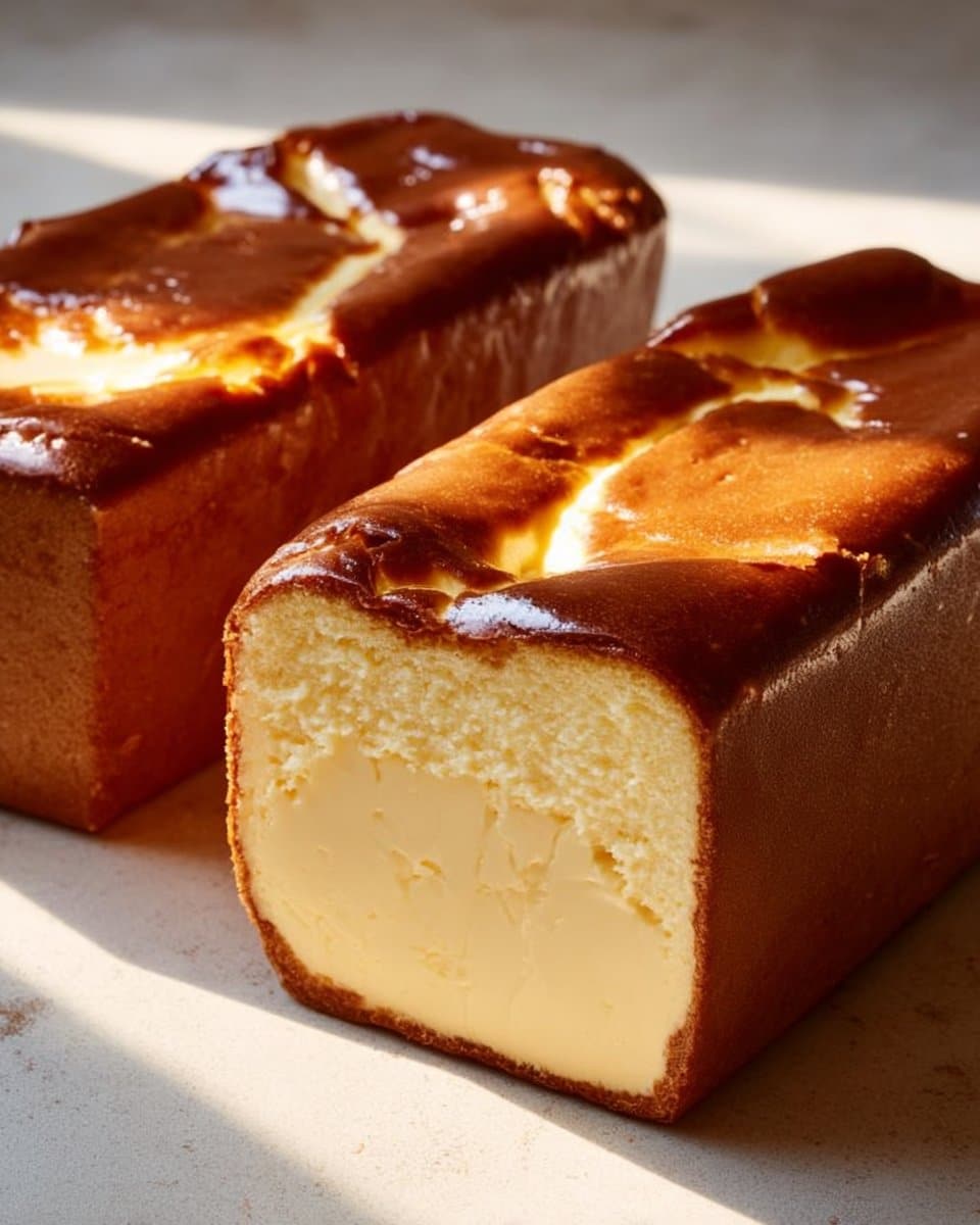 Indulgent Burnt Basque Cheesecake in a Loaf Pan You'll Love