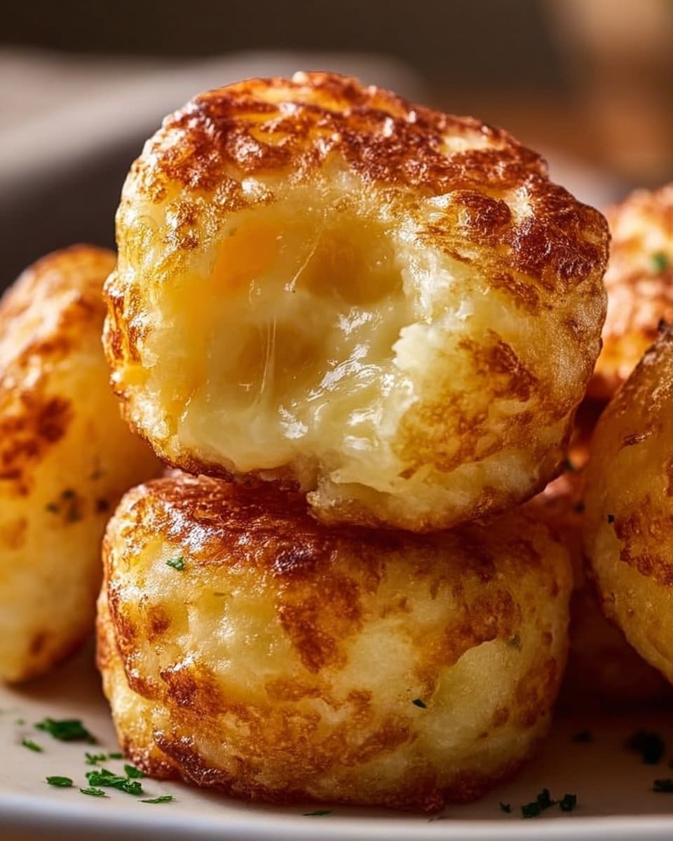 Mashed Potato Cheese Puffs