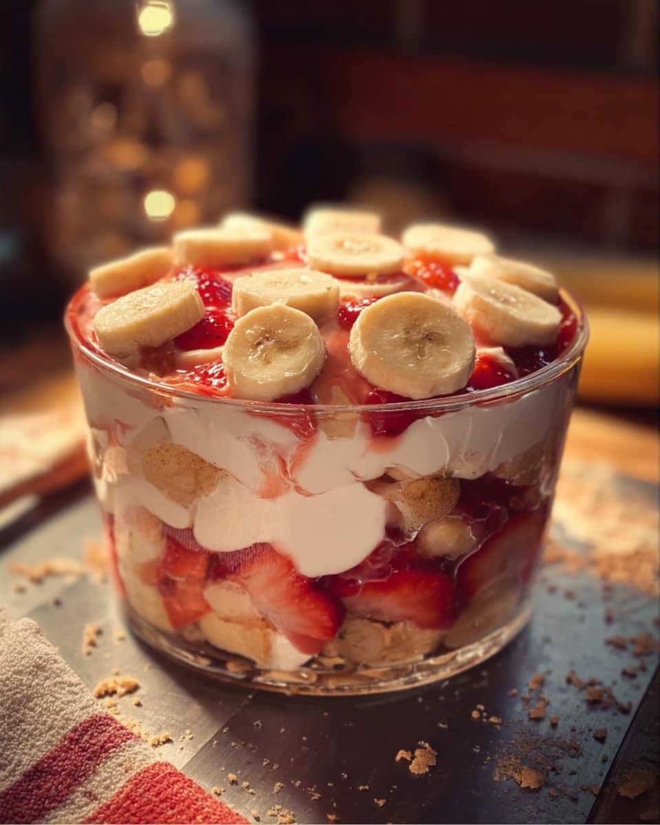 Strawberry Banana Pudding Dream