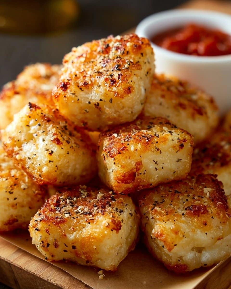 Delicious Homemade Dominos Parmesan Bread Bites
