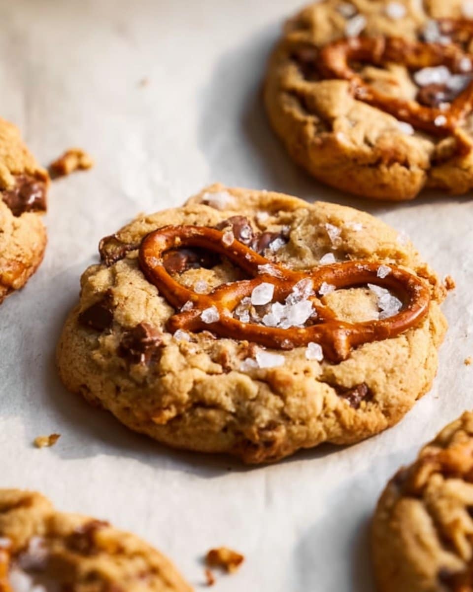 Peanut Butter Pretzel Cookies