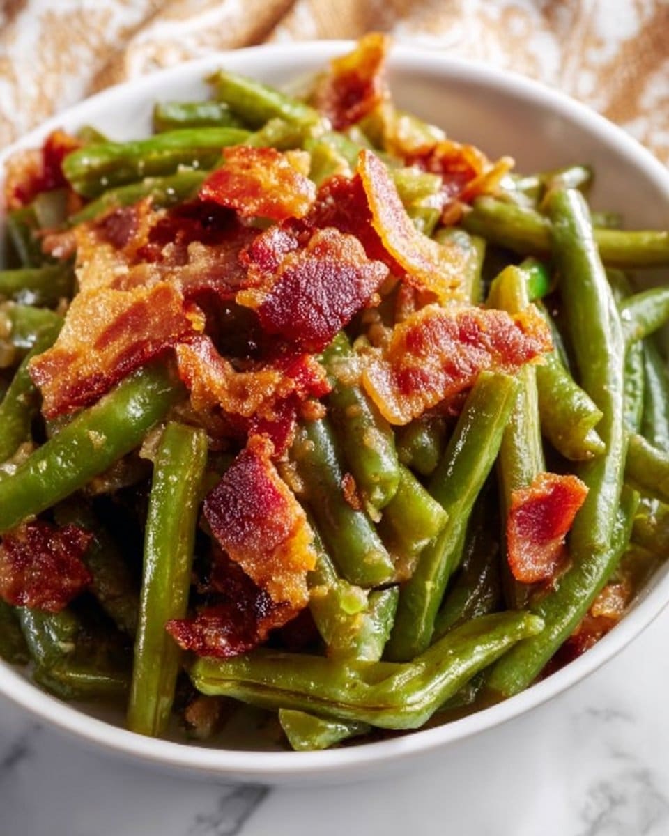 Simple Garlic Green Beans