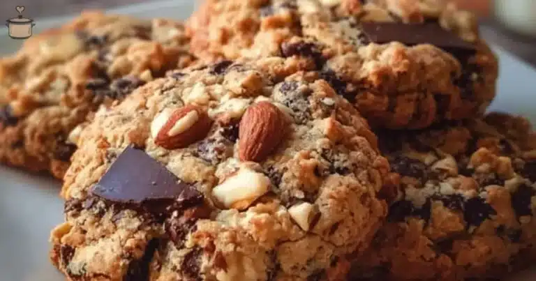 Laura Bush's delicious Cowboy Cookies recipe with chocolate chips and nuts