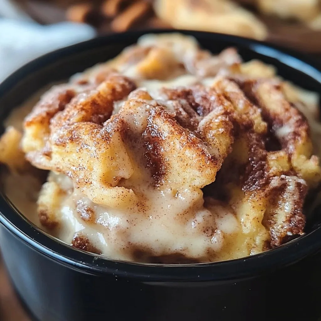 Crock Pot Cinnamon Roll Casserole Recipe