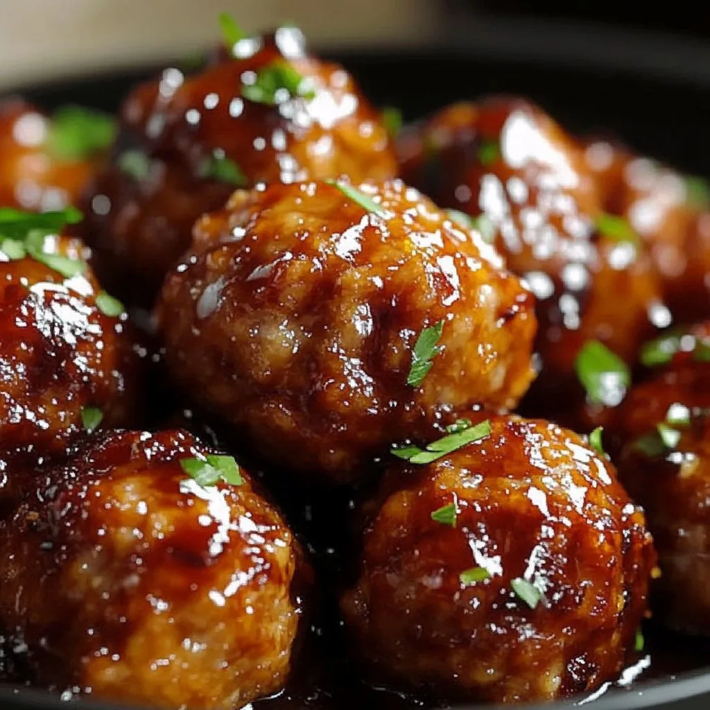 Slow Cooker Honey Garlic Meatballs: 3 Amazing Steps