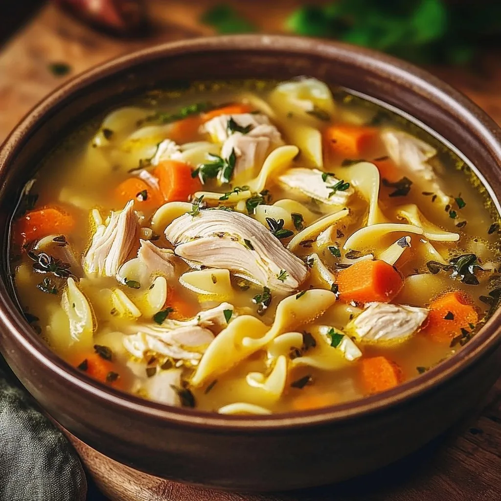 The Best Homemade Chicken Noodle Soup