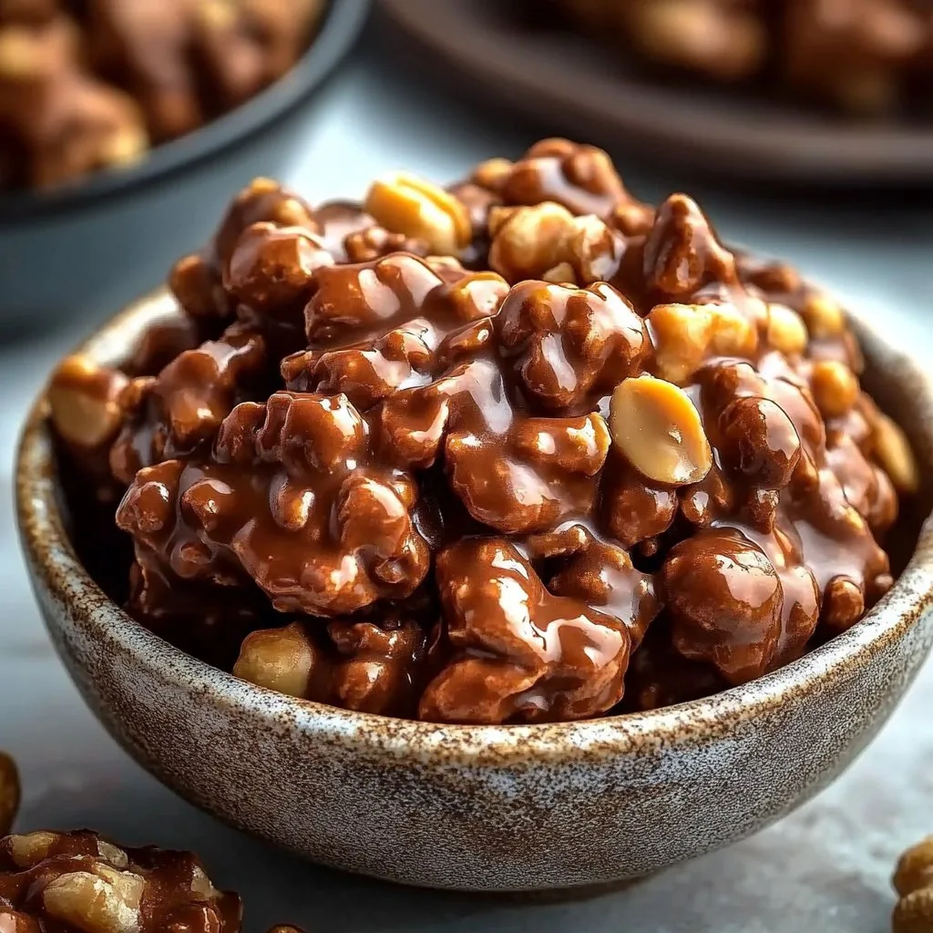 Crockpot Peanut Clusters Recipe