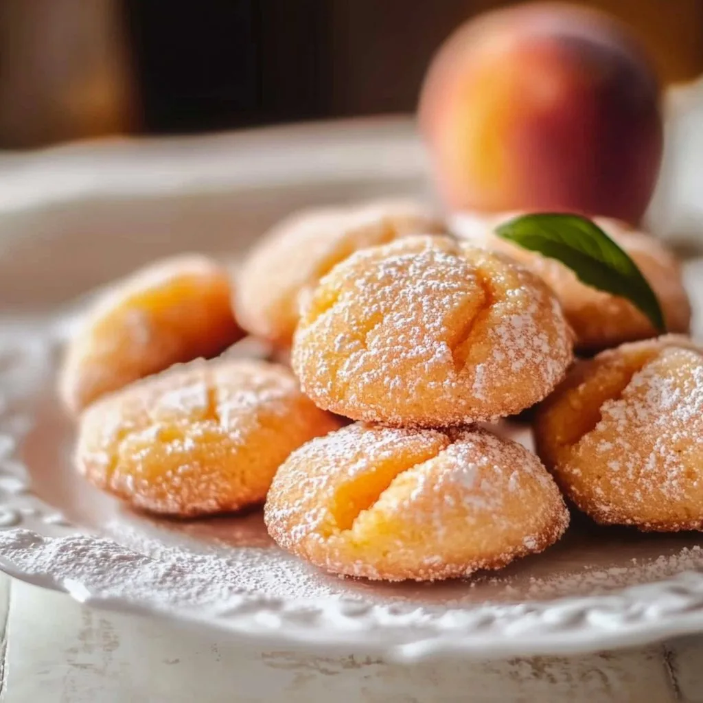 Italian Peach Cookies