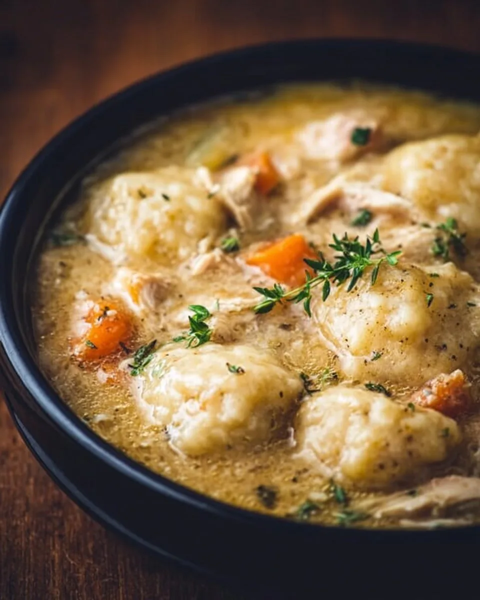 Crockpot Chicken And Dumplings Recipe