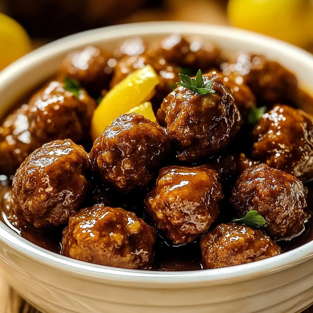 Crockpot Mississippi Meatballs