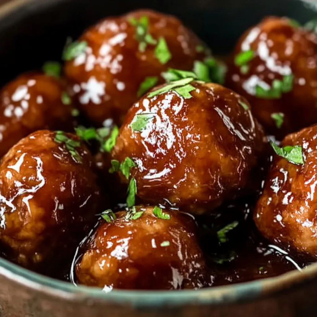 Slow Cooker Honey Garlic Meatballs: 3 Amazing Steps