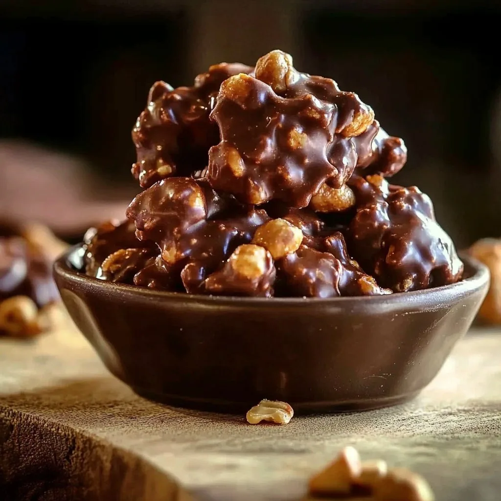 Crockpot Peanut Clusters Recipe