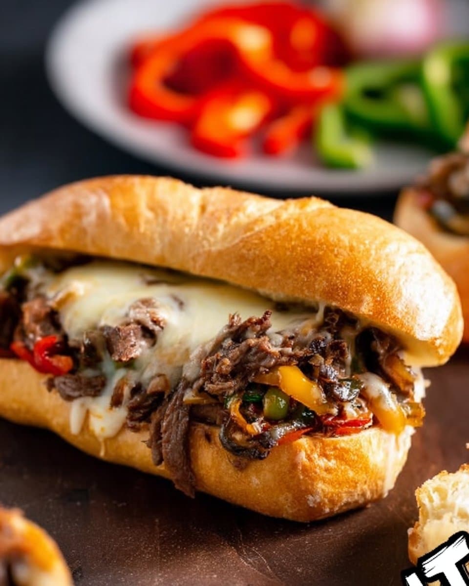 Crockpot Philly Cheesesteak