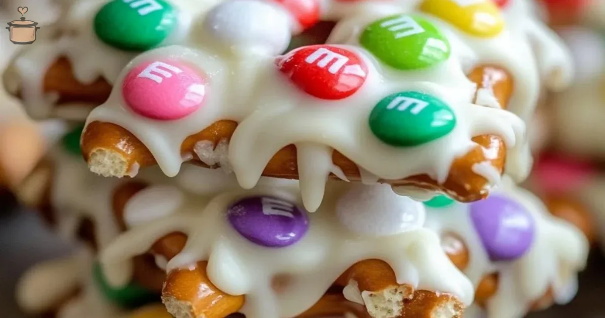 White Chocolate Pretzel Crockpot Christmas Candy: Sweet, Salty & Perfect for the Holidays!