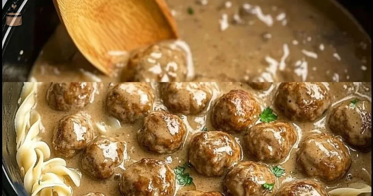 Easy Swedish Meatballs Crockpot Recipe