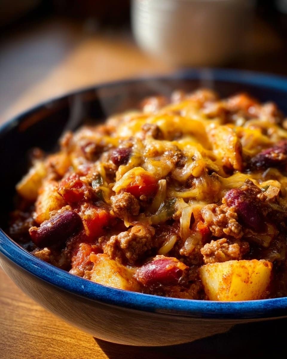 Slow Cooker Cowboy Casserole