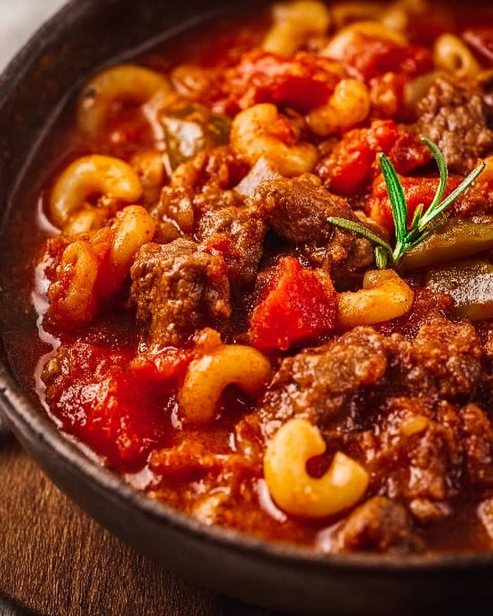 Mouth Watering Crock Pot Goulash – Hearty and Comforting Family Favorite