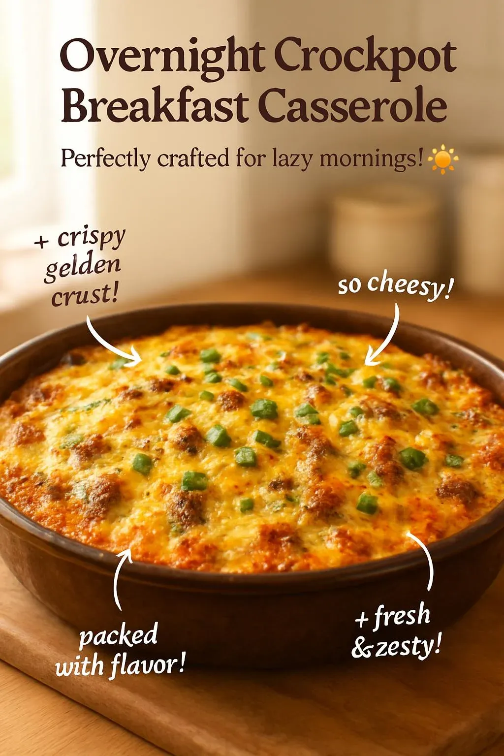 Overnight Crockpot Breakfast Casserole: An Amazing Ultimate Recipe