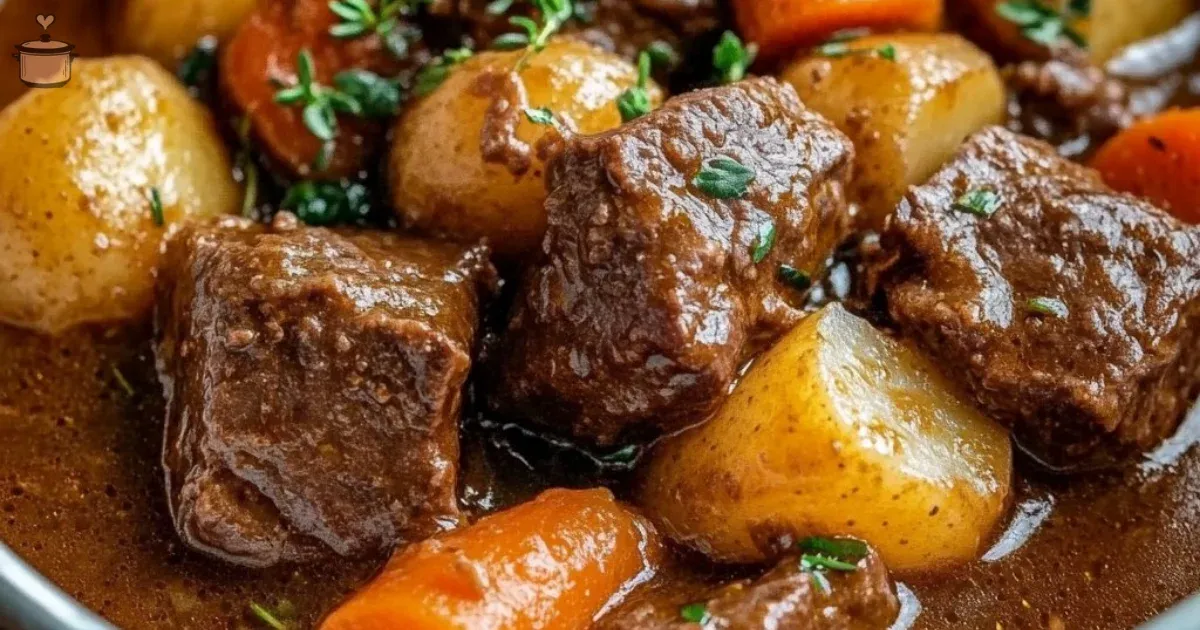 Comforting Crockpot Beef Stew