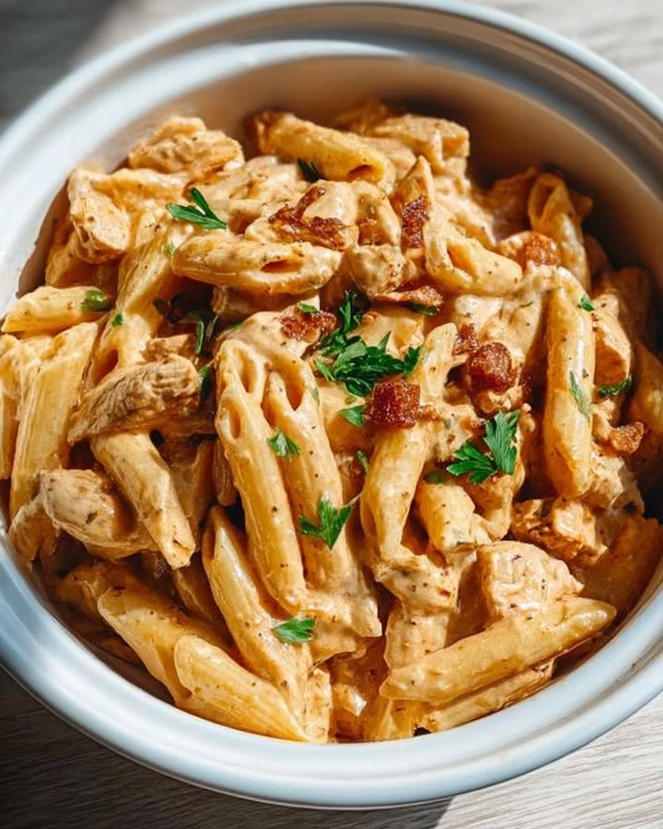 Crock Pot Creamy Cajun Chicken Pasta: Easy & Flavorful Dinner