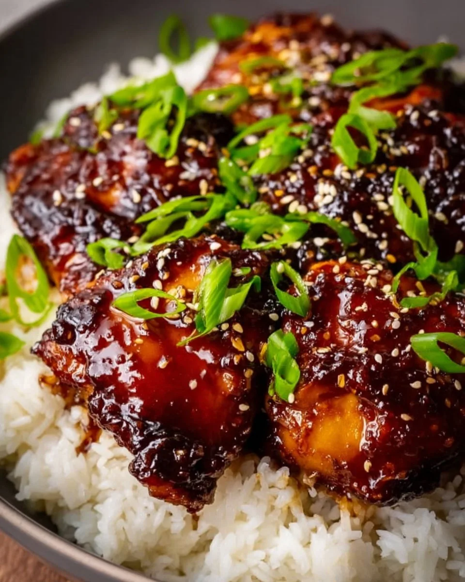 Slow Cooker Honey Garlic Chicken