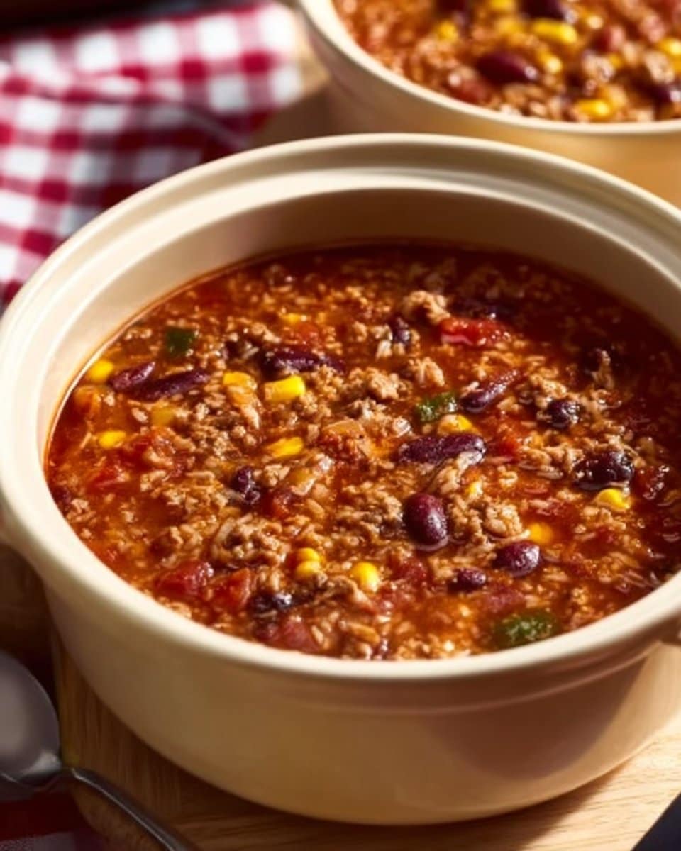 Crock Pot Taco Rice Soup