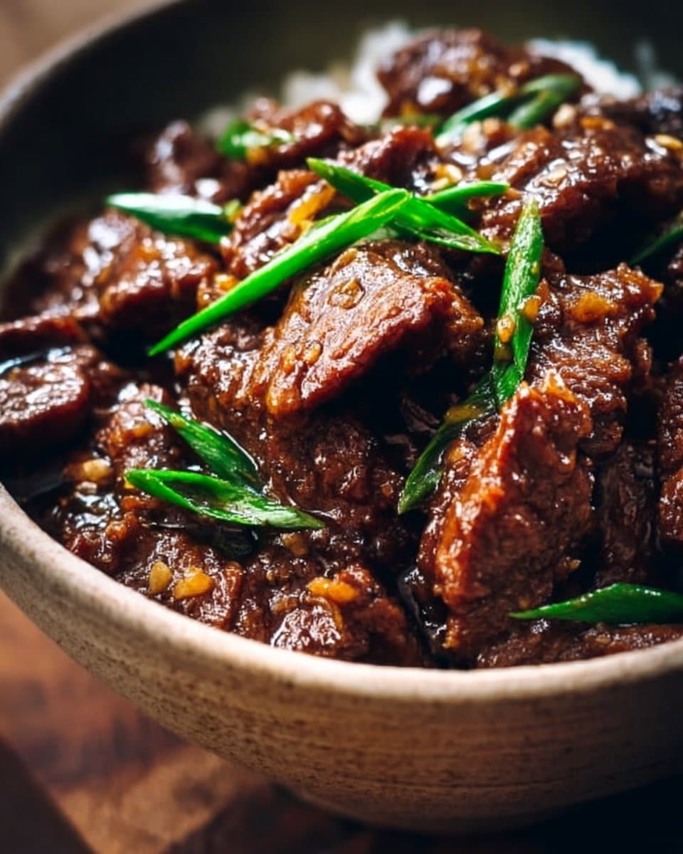 Slow Cooker Mongolian Beef