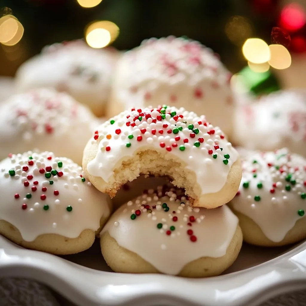 Traditional Italian Christmas Cookies