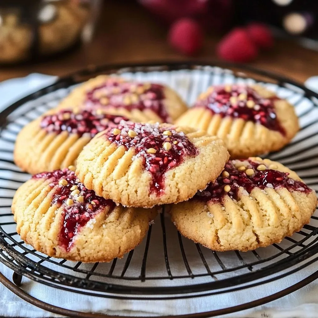 Raspberry Jam Cookies