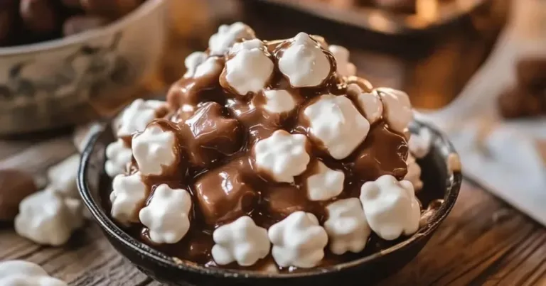Delicious homemade Crock Pot Candy in a festive setting.
