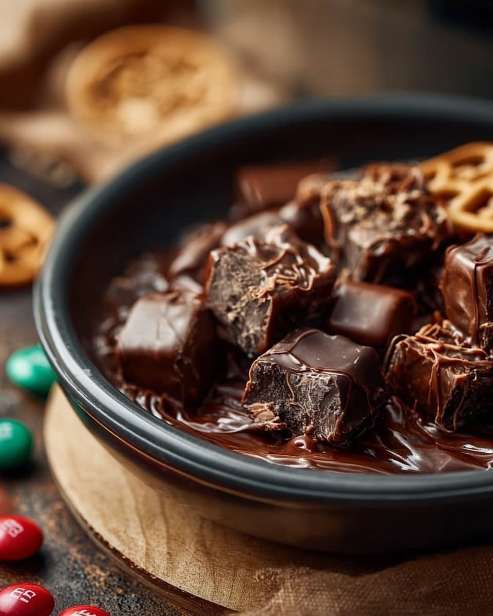 Lazy Slow Cooker Chocolate Candy