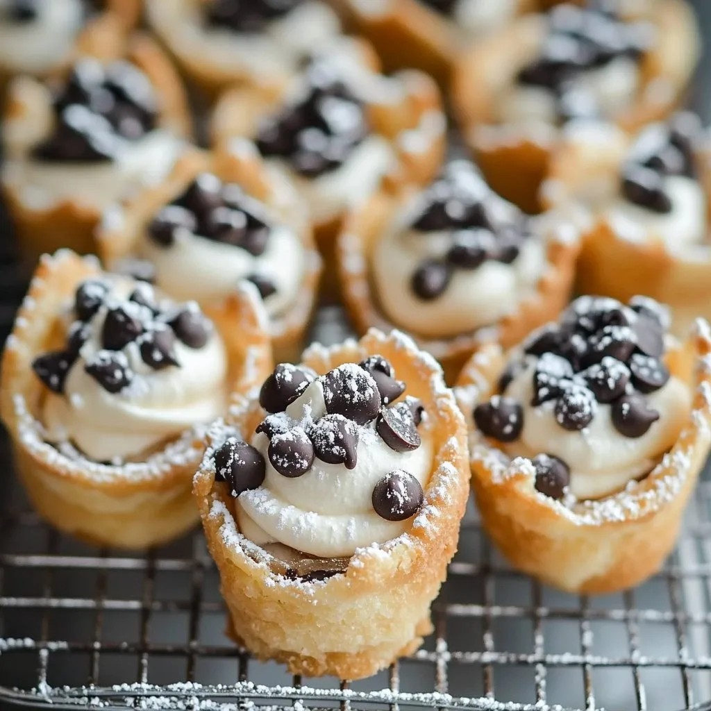 Cannoli Bites