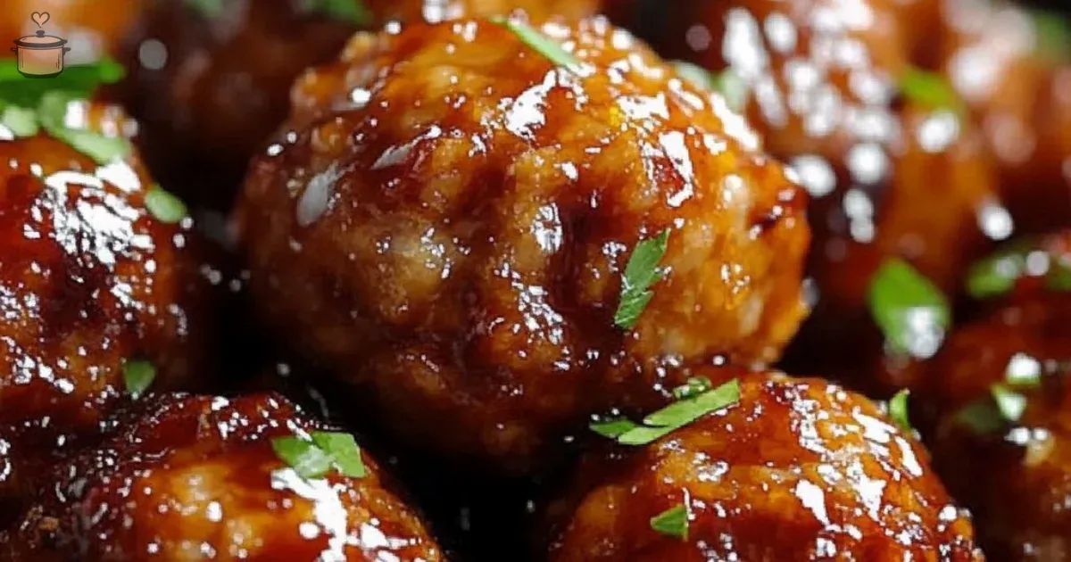 Slow Cooker Honey Garlic Meatballs: 3 Amazing Steps