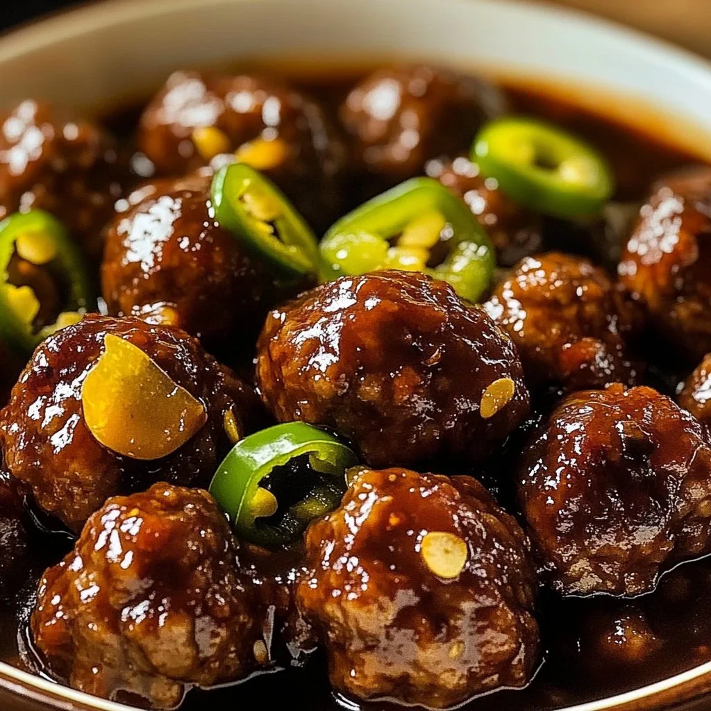 Crockpot Mississippi Meatballs